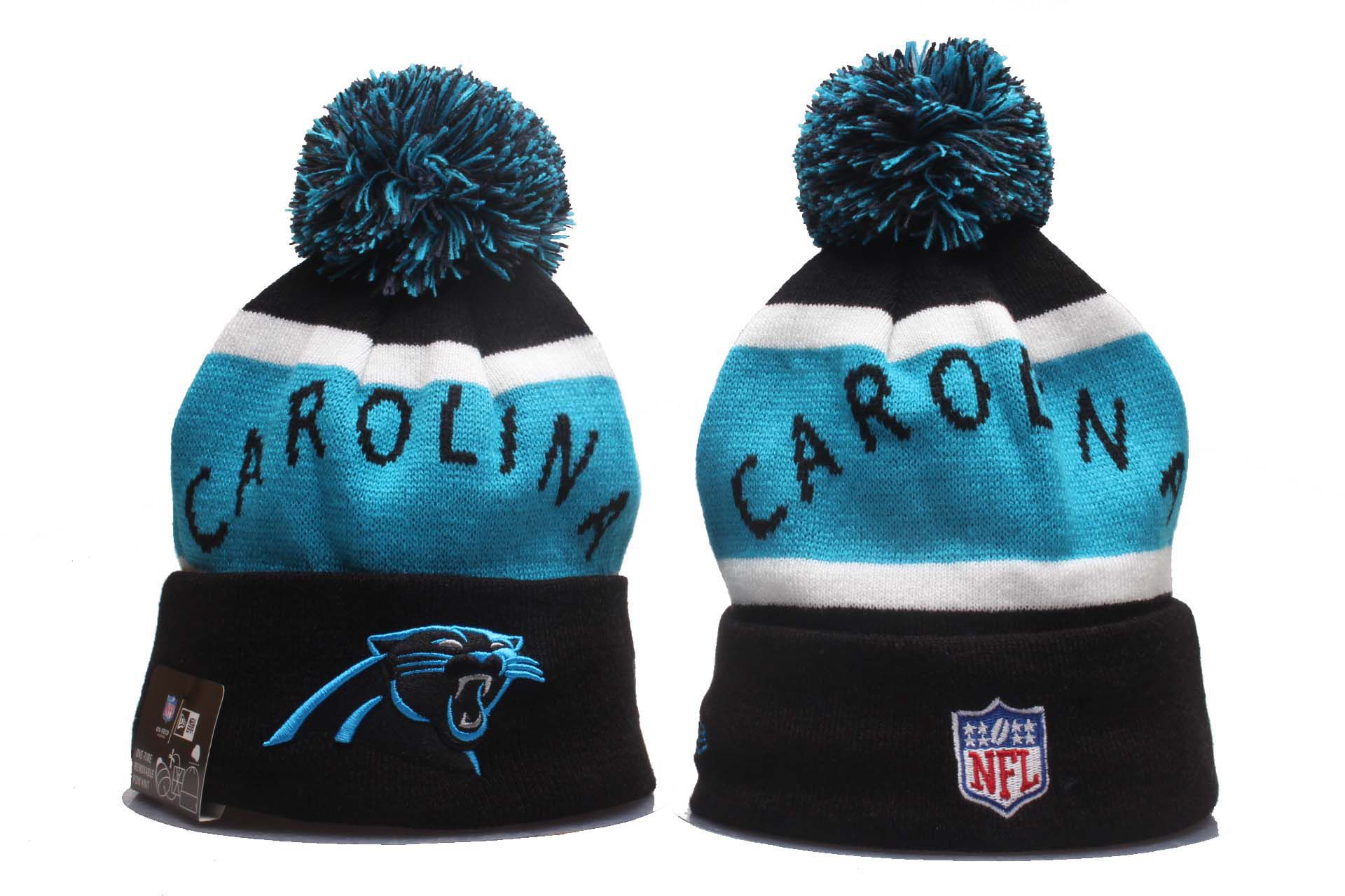 2023 NFL Carolina Panthers beanies ypmy2